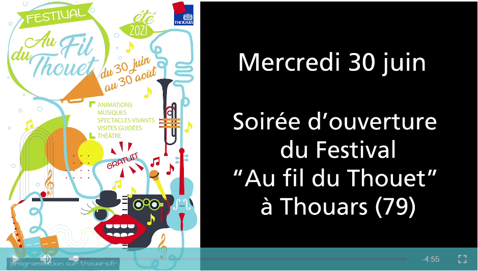 Festival "Au fil du Thouet" 2021