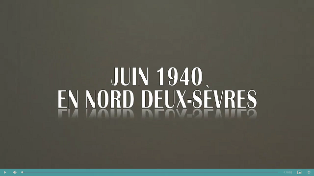Juin 40 en Nord Deux-Sèvres