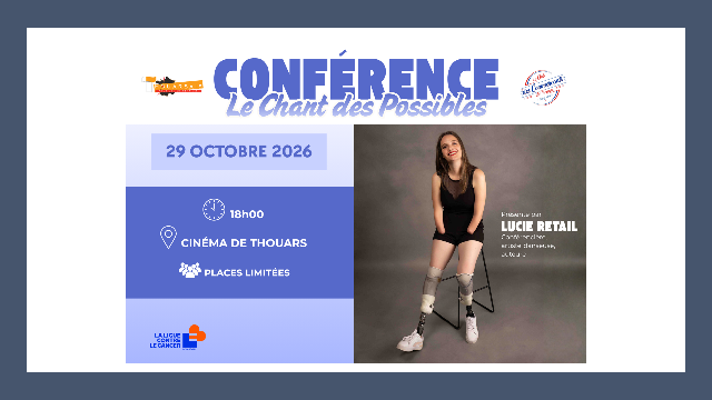 Le Chant des Possibles Conférence · 29 octobre · 18h00